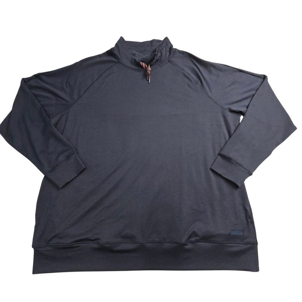 Oobe Hydrovent Sz 2XL Blue Performance Athletic Golf Pullover Sweatshirt Pockets